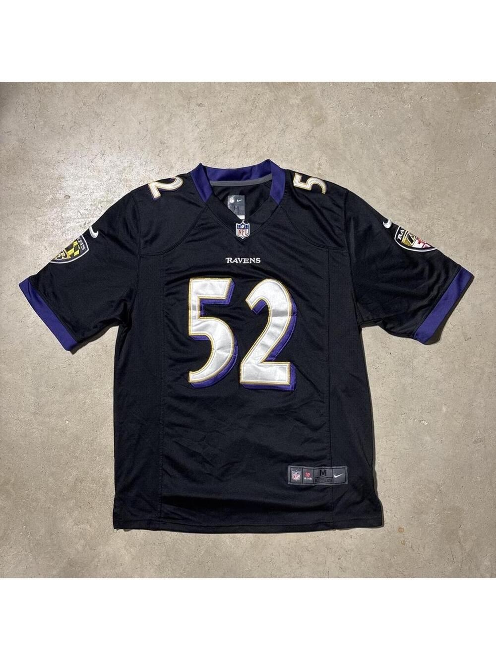 Vintage Y2K Nike Baltimore Ravens Ray Lewis #52 Jersey Mens M NFL